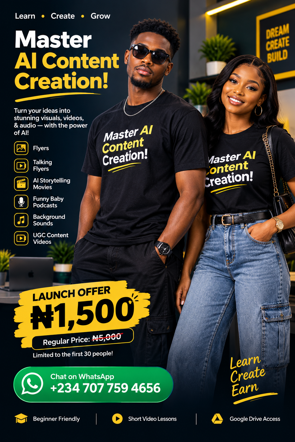 Master AI Content Creation course artwork